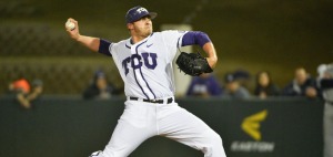 TCU sophomore RHP Mitchell Traver has overcome injuries to begin the season 3-0 with a 0.95 ERA. (photo courtesy of TCU Athletics)